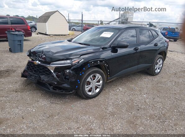 KL77LFE20RC033866 2024 CHEVROLET TRAX Black Vista tres cuartos delantera izquierda