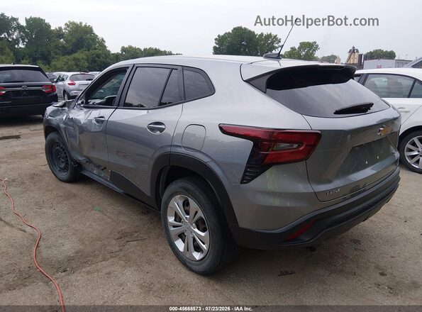 KL77LFE20RC049324 2024 CHEVROLET TRAX Gray Rear left