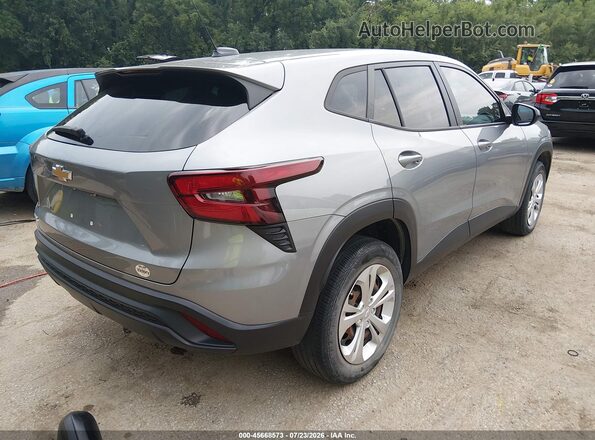 KL77LFE20RC049324 2024 CHEVROLET TRAX Gray Rear right