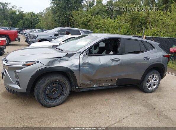 KL77LFE20RC049324 2024 CHEVROLET TRAX Gray 360 interior view