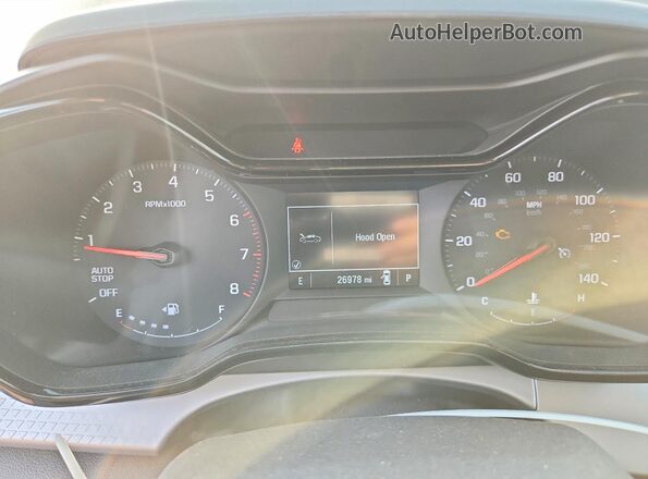 KL77LFE20RC057682 2024 CHEVROLET TRAX Black Սարքավորումների վահանակի տեսք