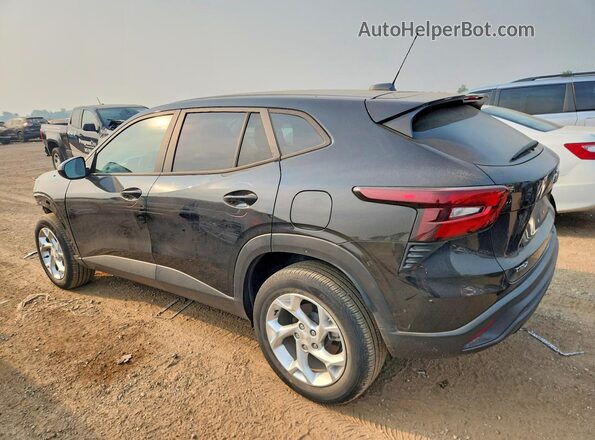 KL77LFE20RC057682 2024 CHEVROLET TRAX Black Հետևի ձախ