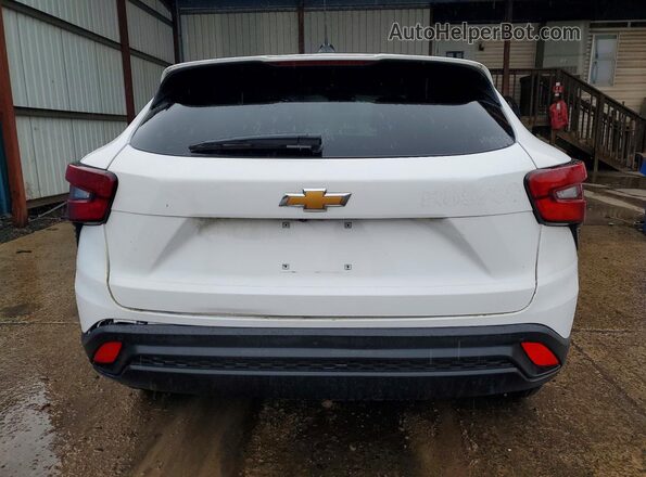 KL77LFE21RC199765 2024 CHEVROLET TRAX White უკანა ხედი