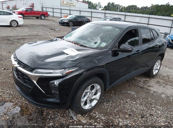 KL77LFE22RC083717 2024 CHEVROLET TRAX Black Przód lewy