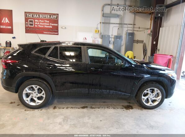 KL77LFE22RC083717 2024 CHEVROLET TRAX Black Widok wnętrza z tyłu
