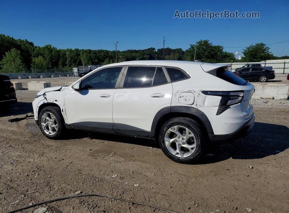 KL77LFE22RC095530 2024 CHEVROLET TRAX White Հետևի ձախ