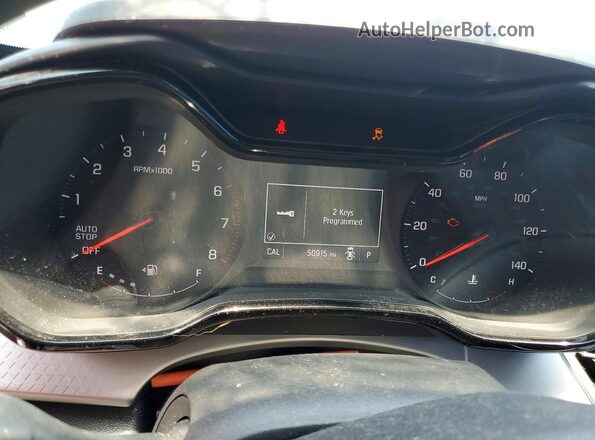 KL77LFE22RC095530 2024 CHEVROLET TRAX White Սարքավորումների վահանակի տեսք