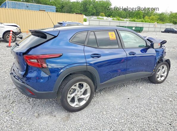 KL77LFE22RC129420 2024 CHEVROLET TRAX Blue Задня права чверть