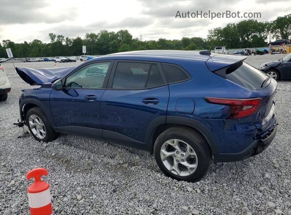 KL77LFE22RC129420 2024 CHEVROLET TRAX Blue Задня ліва чверть