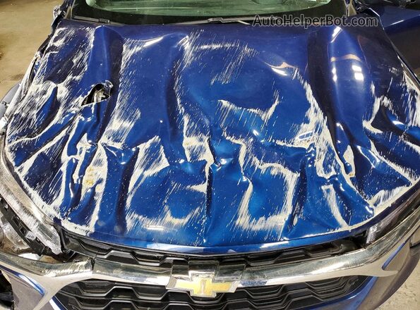 KL77LFE22RC153894 2024 CHEVROLET TRAX Blue Вид підкапотного простору