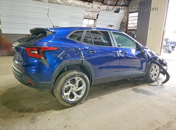KL77LFE22RC153894 2024 CHEVROLET TRAX Blue Задня права чверть