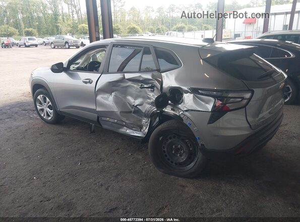KL77LFE22RC156312 2024 CHEVROLET TRAX Gray Задня ліва чверть