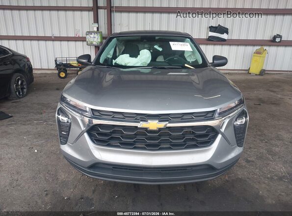 KL77LFE22RC156312 2024 CHEVROLET TRAX Gray Вид щитка приладів
