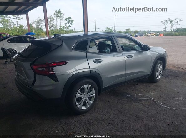 KL77LFE22RC156312 2024 CHEVROLET TRAX Gray Задня права чверть