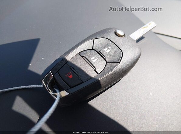 KL77LFE22RC156312 2024 CHEVROLET TRAX Gray Вид панелі приладів