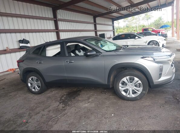 KL77LFE22RC156312 2024 CHEVROLET TRAX Gray Вид задньої частини салону