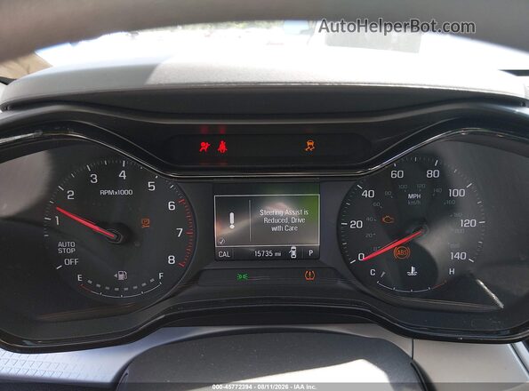 KL77LFE22RC156312 2024 CHEVROLET TRAX Gray Вид задніх сидінь