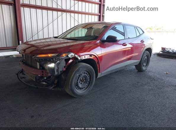 KL77LFE23RC246357 2024 CHEVROLET TRAX Burgundy Przód lewy