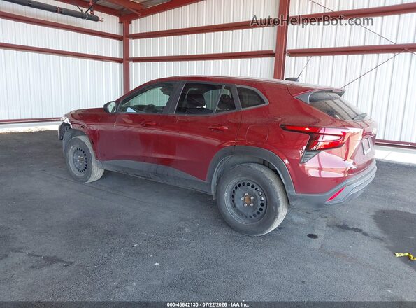 KL77LFE23RC246357 2024 CHEVROLET TRAX Burgundy Tył lewy