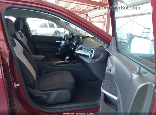 KL77LFE23RC246357 2024 CHEVROLET TRAX Burgundy Widok wnętrza z przodu