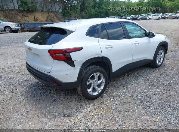 KL77LFE24RC127068 2024 CHEVROLET TRAX White უკანა მარჯვენა