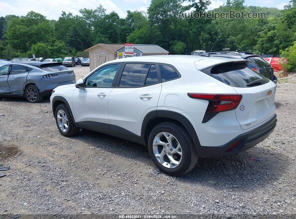 KL77LFE24RC127068 2024 CHEVROLET TRAX White უკანა მარცხენა
