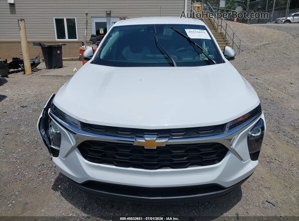KL77LFE24RC127068 2024 CHEVROLET TRAX White ხელსაწყოთა პანელის ხედი