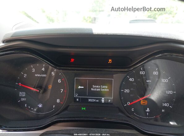 KL77LFE24RC127068 2024 CHEVROLET TRAX White უკანა სავარძლების ხედი