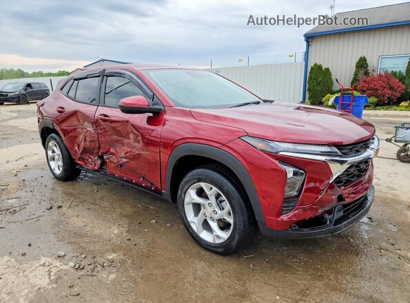 KL77LFE24RC176044 2024 CHEVROLET TRAX Red Przód prawy