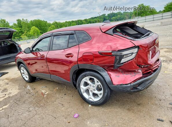 KL77LFE24RC176044 2024 CHEVROLET TRAX Red Tył lewy