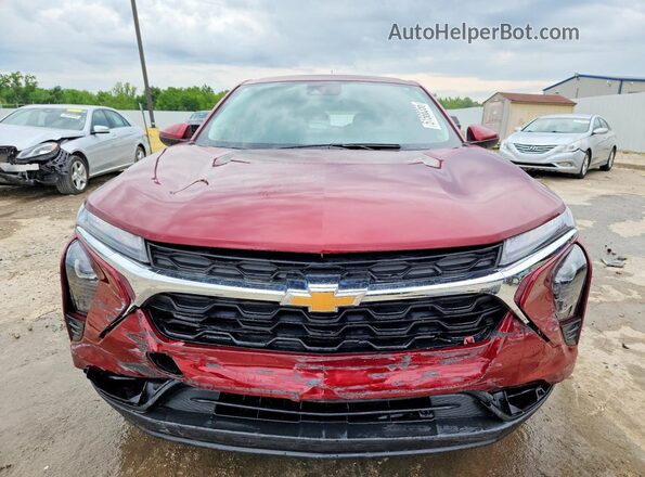 KL77LFE24RC176044 2024 CHEVROLET TRAX Red Widok z przodu