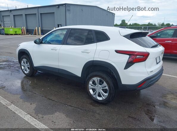 KL77LFE24RC177274 2024 CHEVROLET TRAX White Rear left