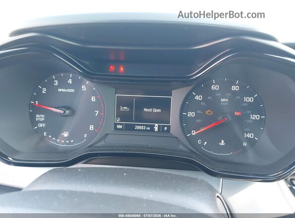 KL77LFE24RC208412 2024 CHEVROLET TRAX White Rear seats view