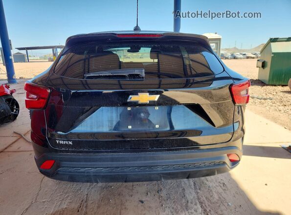 KL77LFE26RC012293 2024 CHEVROLET TRAX Black Widok z tyłu