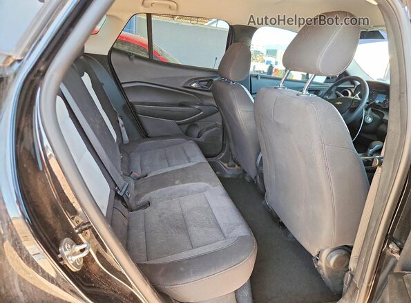KL77LFE26RC012293 2024 CHEVROLET TRAX Black Widok wnętrza z tyłu