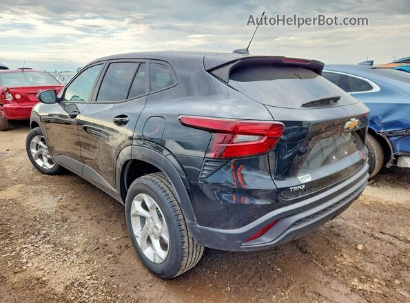KL77LFE26RC121434 2024 CHEVROLET TRAX Черный Задняя левая четверть