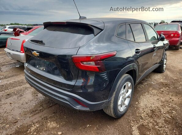 KL77LFE26RC121434 2024 CHEVROLET TRAX Черный Задняя правая четверть