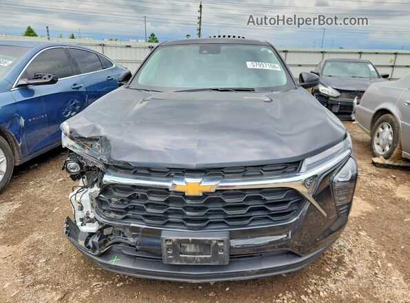 KL77LFE26RC121434 2024 CHEVROLET TRAX Черный Вид спереди