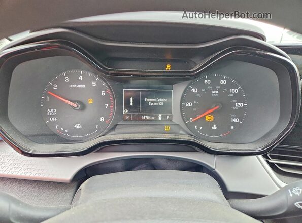 KL77LFE26RC121434 2024 CHEVROLET TRAX Черный Вид щитка приборов