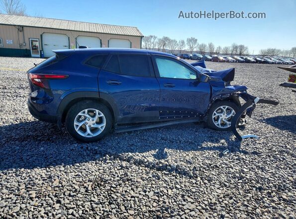 KL77LFE26RC183660 2024 CHEVROLET TRAX Blue Tył prawy