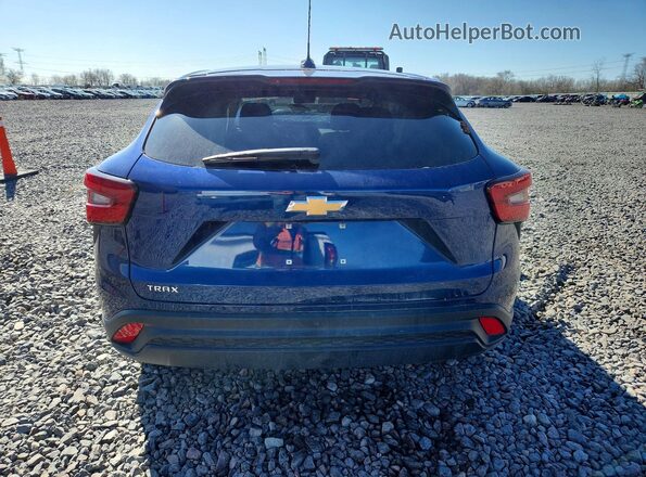 KL77LFE26RC183660 2024 CHEVROLET TRAX Blue Widok z tyłu