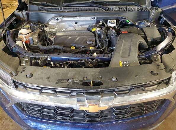KL77LFE27RC075354 2024 CHEVROLET TRAX Blue Vista interior trasera