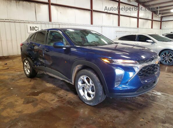 KL77LFE27RC075354 2024 CHEVROLET TRAX Blue Delantero derecho