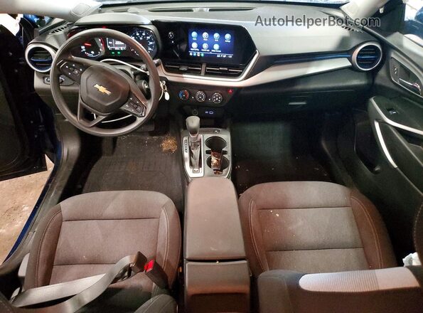 KL77LFE27RC075354 2024 CHEVROLET TRAX Blue Vista del salpicadero