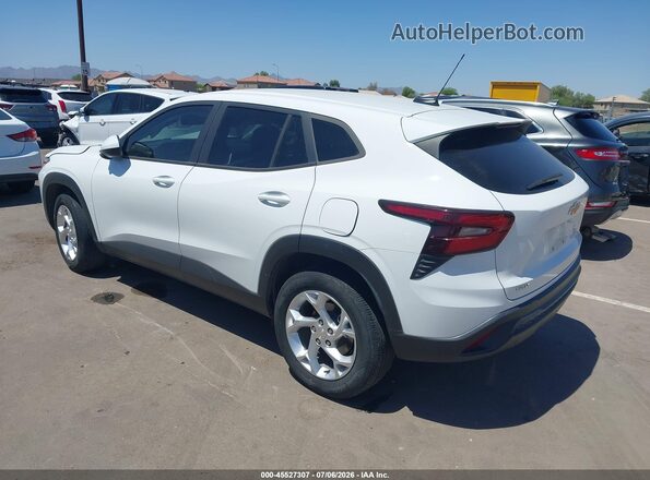 KL77LFE27RC135990 2024 CHEVROLET TRAX White Задня ліва чверть