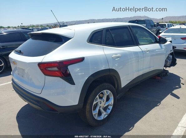 KL77LFE27RC135990 2024 CHEVROLET TRAX White Задня права чверть