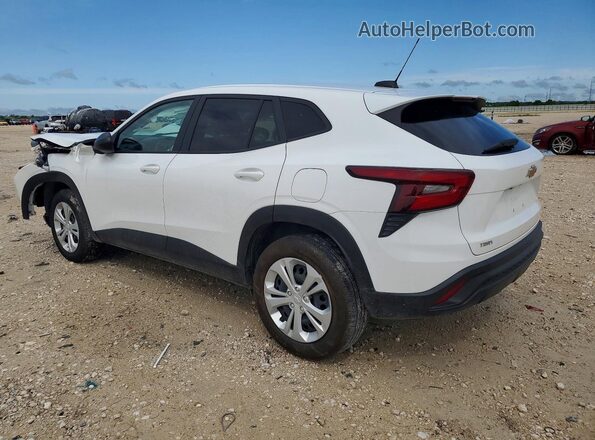 KL77LFE27RC246247 2024 CHEVROLET TRAX White Trasero izquierdo