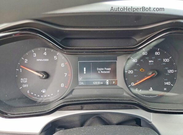KL77LFE27RC246247 2024 CHEVROLET TRAX White Vista del cuadro de instrumentos