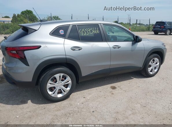 KL77LFE29RC051864 2024 CHEVROLET TRAX Серый Задняя правая четверть