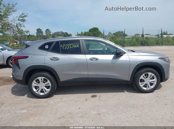 KL77LFE29RC051864 2024 CHEVROLET TRAX Серый Вид задней части салона